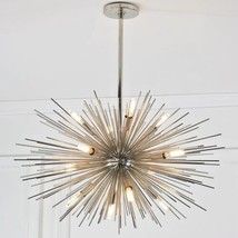 Pluto Sputnik Latón Candelabro Enorme Icónico Master Piezas Decor Luz - $309.56