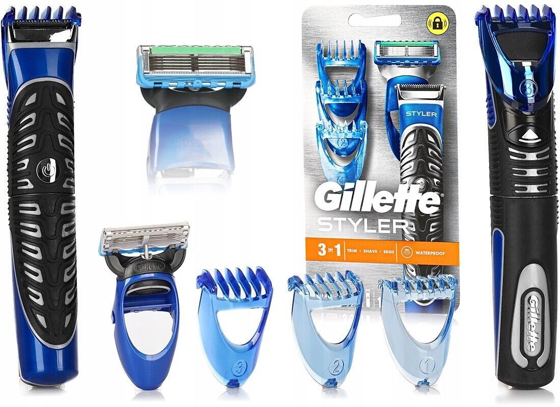 All Purpose Gillette Fusion Proglide Styler Beard Trimmer Men’s Razor&Edger... - $77.69