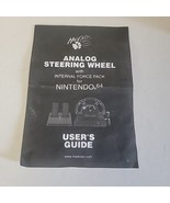 Mad Catz Nintendo 64 Analog Steering Wheel User&#39;s Guide - $184.15 MXN