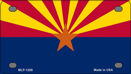 Arizona Small Star Novelty Mini Metal License Plate Tag - $14.95
