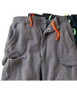 Urban Pipeline Boys 8-20 High Quality Gray Fleece Cargo Sweats Sport Shorts - £19.62 GBP