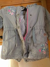 Girls Jackets - Next Size 1-2 years Cotton Grey Jacket - £4.94 GBP