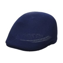 Kangol Tropic Ventair 507 Flat Cap, Blue (Navy), Large  - £121.09 GBP