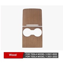 Model3 ModelY Car Door Trim Dashd Panel Cover For  Model 3 Y 2022  Fibre... - £35.52 GBP