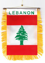 Lebanon Window Hanging Flag - $3.30
