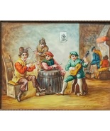 Miniature oil painting signed, in the style of 17th century, exceptional... - €366,04 EUR