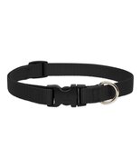 LupinePet Basics 3/4&quot; Black 9-14&quot; Adjustable Collar for Small Dogs - €21,12 EUR