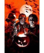 Halloween Michael Meyers Freddie Krueger Jason Edible Cake Topper Decora... - $12.99