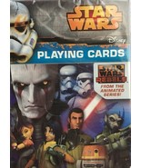 Star Wars Rebels 52 Card Playing Deck- New, Sealed - €6,67 EUR