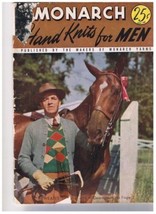 Monarch&#39;s Hand Knits For Men No 94 (1946) - $5.79
