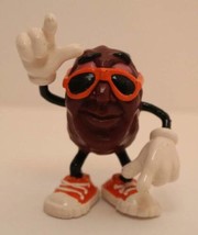 Vintage 1987 California Raisins Collectible Figurine Orange Sunglasses Dancer - £3.88 GBP