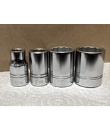 NOS Vintage Williams Metric Socket Lot of 4, 3/8” Drive 12 Point 9, 11, ... - $35.43 CAD
