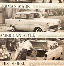 1959 Buick Opel Rekord Sedan Station Wagon Advertisement Automobilia Car... - $34.01 CAD