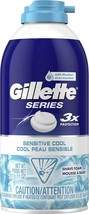 Gillette Series 3X Protection Sensitive Cool Shave Foam, 11 oz, 3 Cans - $744.80 MXN