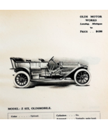 1908 Olds Oldsmobile Model Z Six Print Catalog Advertisement Automobilia... - $29.99