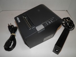 Micros Epson M129H TM-T88IV Thermal POS Receipt Printer Serial Printer w Power - £62.96 GBP