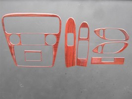 For 1998 1999 2000 Honda Accord Coupe Dash Trim Kit Overlay Rose Wood Look 7 Pcs - £23.73 GBP