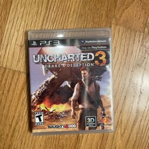 Uncharted 3: Drake&#39;s Deception (Sony PlayStation 3, 2011) No Manual - £3.52 GBP