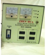 SVC-3000V SERVO MOTOR CONTROL POWER LINE GLOBAL VOLTAGE REGULATOR - $71.99