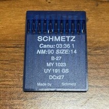 Schmetz My 1023 CANU:03:36 1 NM:90 SIZE14 Industrial Sewing Machine Needles - $19.47