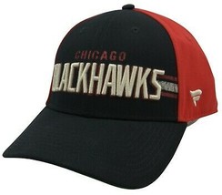 Chicago Blackhawks Fanatics True Classics NHL Logo Adjustable Hockey Hat - £18.63 GBP