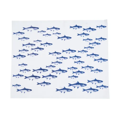 New School Of Fish Placemat Set Of 6 14&quot; X 20&quot; C&amp;F Home - £22.17 GBP