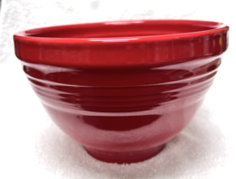 Fiestaware Red Scarlet Bakers Prep Bowl 6 1/4&quot; x 4 3/4 Inch Excellent Sh... - $74.25
