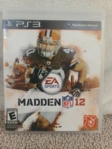 Madden NFL 12 (PlayStation 3, 2011) Football -  w/o  Manual - Tested - $6.52