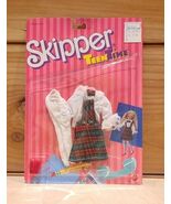 1988 Vintage Skipper Teen Time Fashions Plaid Outfit #2633 Sealed In Pac... - $536.43 MXN