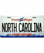 North Carolina License Plate Novelty Fridge Magnet - $147.10 MXN