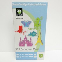 Cricut Cartridge WALL DECOR AND MORE Complete Link Status Unknown - £13.58 GBP
