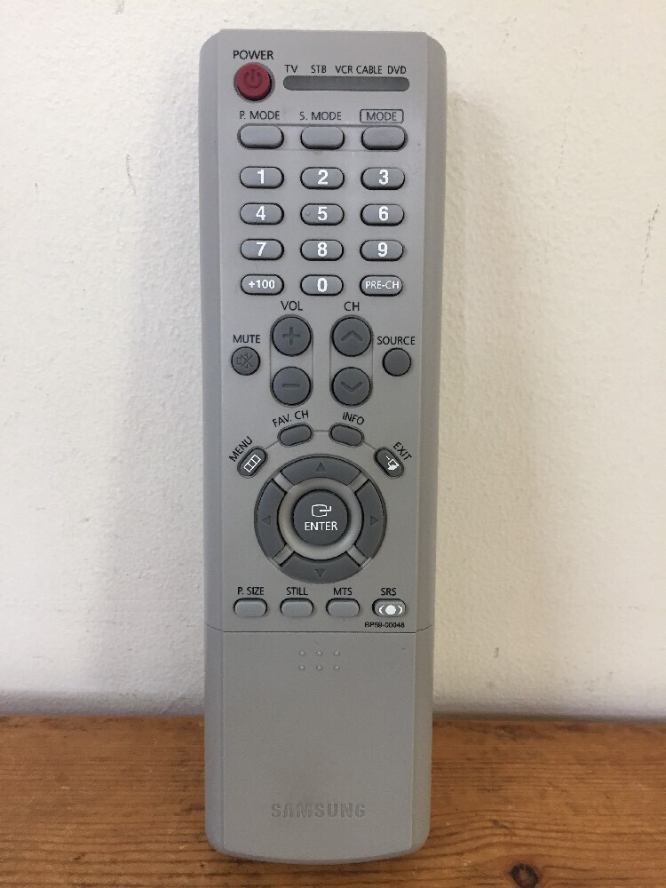 OEM Samsung Projection Universal TV VCR DVD SAT Remote Control BP5900048 - $24.74