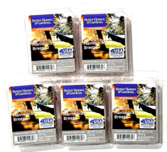 5 Pack Better Homes &amp; Gardens Swinging Hammock Breeze Scented Wax Cubes 2.5oz - £23.24 GBP