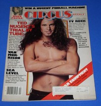 Ted Nugent Circus Magazine Vintage 1978 Van Morrison Sea Level TV Rock - £16.03 GBP