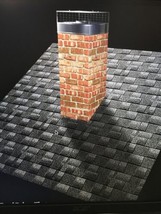 Chimney Housing Kit - Faux Chimney Cover FULL KIT Red Brick RB4 48&quot; tall 18&quot;x18&quot; - £622.45 GBP