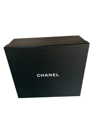 Chanel Empty Box For Shoes Black Size 13” x 11” X 5” Gift Box Storage. *read* - £14.66 GBP