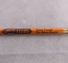 Gooch&#39;s Best Feeds Gooch Feed Mill Co Pencil Lincoln NE Orange - £7.04 GBP