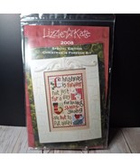 New Lizzie Kate CHRISTMAS IS FOREVER Cross Stitch Kit K35 Special Editio... - $45.07 CAD