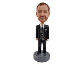 Custom Bobblehead Military Captain Ready to Serve His Country - Careers &amp; Profes - £70.97 GBP