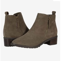 Blondo Waterproof Samara Leather Suede Ankle Boot Womens Size 9 Brown - $48.19