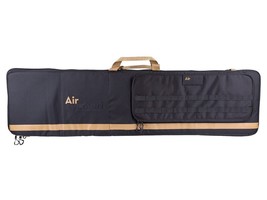 Air Venturi Square Rifle Bag w/ Zippered Pocket, Black/Tan - $114.60