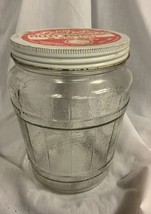 Vintage Glass Briny Deep Fillet Of Herring Jar - $15.35
