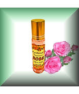 ROSE Perfume Oil - Huile de Parfum (with Tea Rose, De Mai, Otto Oil, Ros... - $14.99+