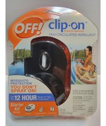 OFF! Clip-On Fan Circulated Mosquito Repellent Starter Kit Color Black R... - $34.18 CAD