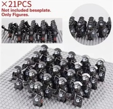 Lot 21 Pcs Riders of Wargs Elves Orcs Dwarves Knight Army LOTR Minifigures #17 - $23.99