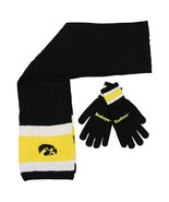 Scarf Iowa Hawkeyes Scarf & Gloves Gift Set - $24.98