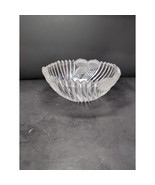 Mikasa Crystal Frosted Flowers Bowl, Vintage Salad Bowl, Glass Bowl, Hom... - $476.49 MXN