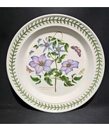 Portmeirion Botanic Garden Dinner Plate 10.5&quot; Clematis Florida Virgins B... - $43.32 CAD