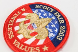 Vintage 2003 Scout Fair Timeless Values Boy Scouts America Camp Patch - £8.78 GBP