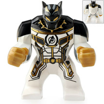 Large Black Panther (White suit) Marvel Avengers Endgame Minifigure Gift  - £5.55 GBP